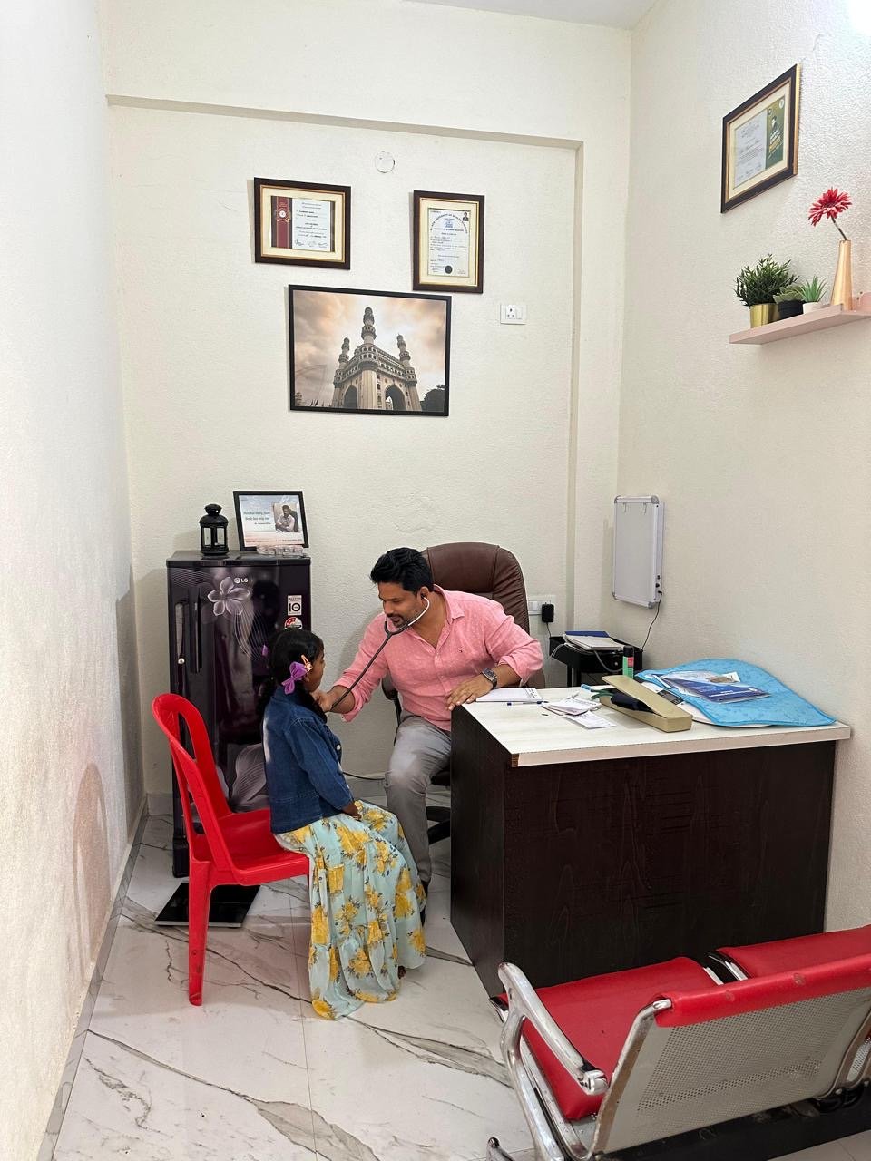 Pediatric care by Dr. Waseem Khan at Asra Children's Hospital